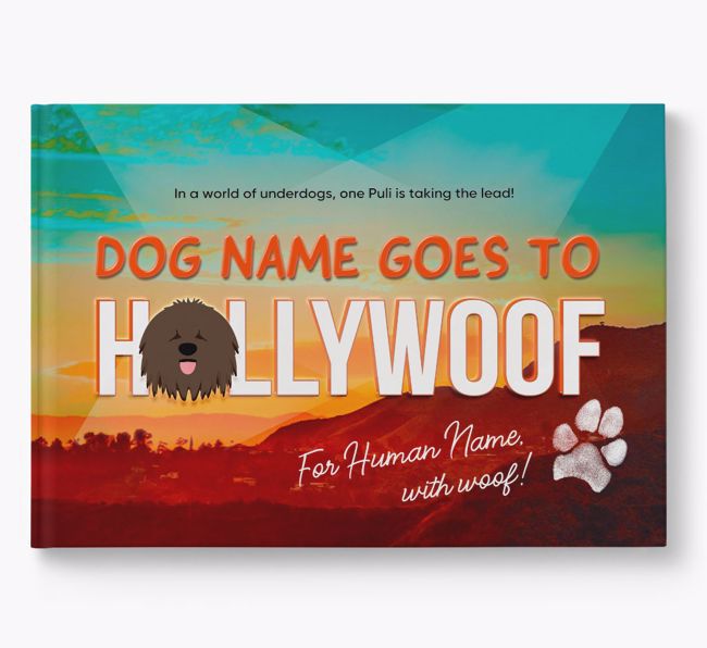 Personalised Book: Hungarian Puli Goes to Hollywoof